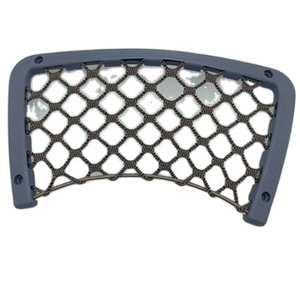 Sac de filet de rangement de siège de cadre de bus gris foncé avec organisateurs de poche salle de réunion porte-revues poche filet pour le rangement de la voiture - Product Image 1
