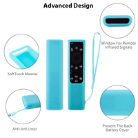 Étui pour télécommande Samsung Smart TV BN59-01357C/BN59-01357F en silicone, style rabattable, code fixe, antidérapant, antichoc, étanche, écologique