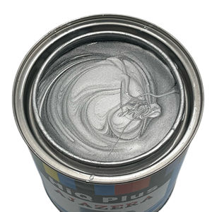 Hochleistungs-Autolack Acryl-Festpigment Witterungsbeständiger Fahrzeug-Sprühlack 2K Auto-Reparaturlack Grobes Silber - Product Image 1