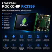 Módulo de Placa Controladora de Pantalla Táctil TFT Android RK3399 de 7.0 Pulgadas con Resolución de 1024x600 y Brillo de 350 Nit