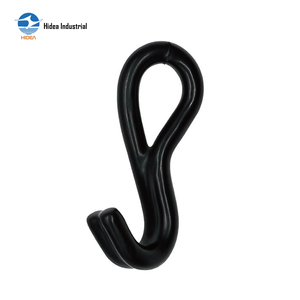 Gancho Doble S Antideslizante con Revestimiento Plástico, Accesorio <span class=keywords><strong>de</strong></span> Tensión Multiusos, Gancho para Lona BS6600lbs ASME para Colgar en Almacenes - Product Image 3