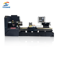 Tour CNC CK6180, Diamètre de coupe maximal 800 mm, Avance rapide 4/6 mètres/minute, Utilisé pour l'usinage stable de grandes pièces