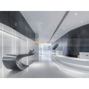 Barra de Bar Personalizada de Acero Inoxidable 304, Modelo ANW3268, para Proyectos de Recepción y Vestíbulo - Product Image 3