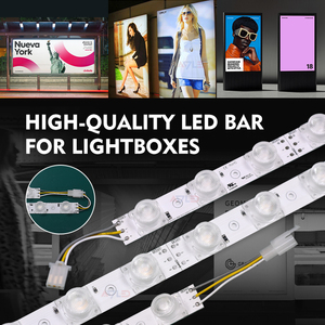 แถบไฟ LED อลูมิเนียม 24V 1 เมตร CCT LED แบบแข็ง สำหรับป้ายไฟกล่องไฟ - Product Image 4