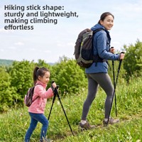 Silla de Camping Plegable 2 en 1 Zentopia, Bastón de Trekking de Aluminio Ultraligero, Asiento Portátil para Senderismo, Picnic, Silla Luna, Venta al Por Mayor