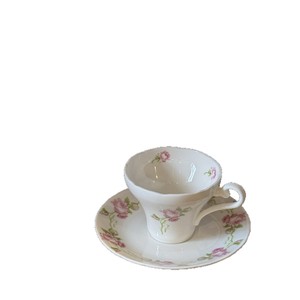 French Country Retro Provence Floral Pale Yellow Ceramic Bowl Plate Coffee Cup Saucer <b>Dessert</b> Plate Tableware Wholesale - Product Image 5