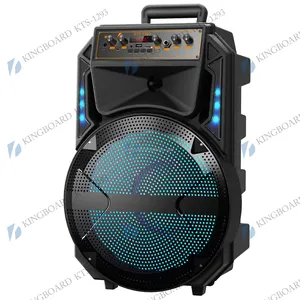 KTS-altavoz portátil inalámbrico para fiesta de dj, dispositivo multifuncional con TWS, FM y USB, 12 pulgadas, KTS-1293, precio de fábrica