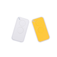 Duplicateur de télécommande 2 boutons YET2112, personnalisé 433 MHz, type D4, clonage de code, porte-clés transmetteur pour portail