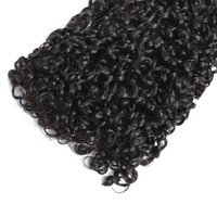 Extensions de Cheveux Humains Vietnamiens Bruts, Bouclés Pixie, En Gros, Alignées Cuticules, Super Double Drawn, en Lots