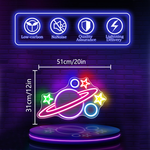 Luces Decorativas Personalizadas Multicolor con Control Remoto, Montables en Pared, Regalo para Bebés, Decoración para Fiestas en Casa, Empresas y Eventos - Product Image 5