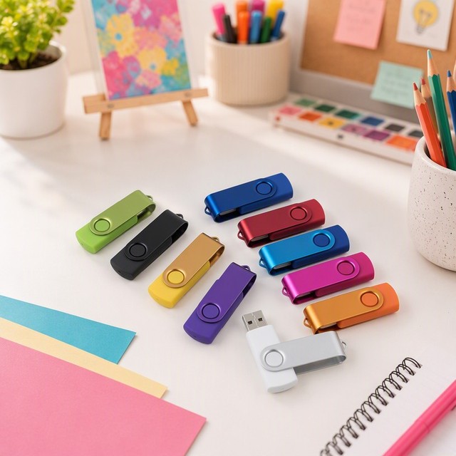 USB Flash Drive 2.0 3.0 Custom LOGO USB Stick Pen Drive 2GB 4GB 8 16 Gb 32gb 64gb128gb Swivel Flash Drives Various Capacities