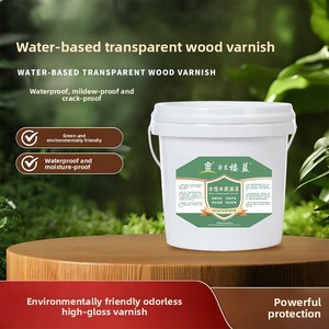 Liangdonglu Blue Water-Based Polyurethane Wood Paint Eco-friendly Glossy Waterproof Sun-resistant for Renovating Wood Outdoor - Product Image 5