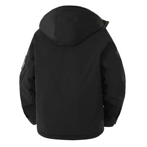 เสื้อแจ็คเก็ตขนเป็ดสีขาวมีฮู้ดสำหรับฤดูใบไม้ร่วงและฤดูหนาว2025โลโก้ออกแบบได้ตามต้องการ - Product Image 4