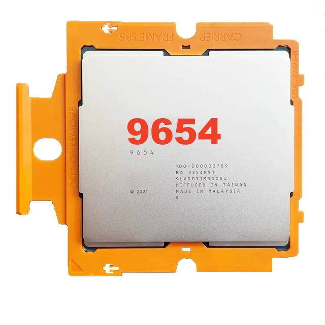 High Performance Server Processor Cpu for Epyc 9654 Processor 9354 9534P 9554 9654 9684X 9754 9B14 9J14 CPU Processor for Server