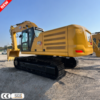 Excavatrice Cat 336 d'occasion, 36 tonnes, 90% neuve, d'origine japonaise, avec certifications EPA et CE, pour travaux agricoles et de terrassement