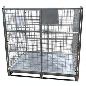 Gabbia per Rifiuti in Rete Metallica Impilabile YOUGU in Acciaio al Carbonio Zincato Anticorrosione, Capacità 1000kg per Magazzino Automatico - Product Image 2