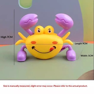 Nouveau jouet à remonter en forme de <span class=keywords><strong>petit</strong></span> crabe, modèle animal simulé, jouets interactifs pour chats - Product Image 2