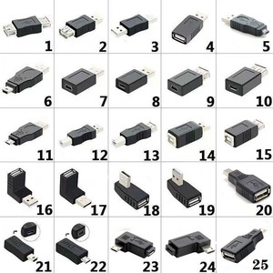 Usb Adapter Mini Usb 5p To Micro Usb 5p Connector For <b>Phone</b> <b>Printer</b> Data Transfer - Product Image 2