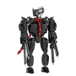 Chainsaw Gun Devil Anime MOC définit des figurines de blocs de construction juguetes 2023 para los ninos figurines - Product Image 5
