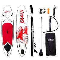 Haute qualité chine 2025 eau Yogo jeu gonflable planche à pagaie planches de surf sup planche avec palmes Sports nautiques et divertissement