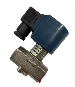 Électrovanne industrielle à vis en laiton pour contrôle de débit, 1/2 pouce, 220 V CA, haute température, pour table en fer - Product Image 1