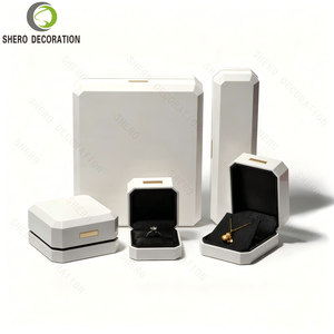 Custom Logo Magnetic <b>Jewelry</b> <b>Packaging</b> Box Simple PU Leather Customizable Color Size for Men's <b>Jewelry</b> Brands - Product Image 4