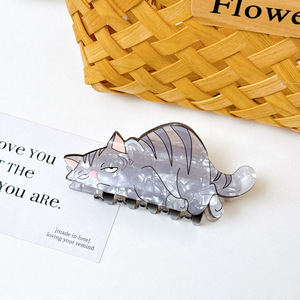 All'ingrosso simpatici animali in acrilico per capelli mollette per capelli per ragazze accessori per capelli moda per bambini - Product Image 6