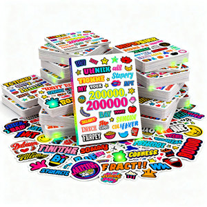 Letras de vinilo sin calcomanía de fondo, pegatina para exteriores resistente a los rayos UV, logotipo personalizado, calcomanía de letra recortada, pegatina de transferencia de PVC - Product Image 1