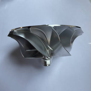 PTE76 76,44/102,40mm 7 + 7 cuchillas Punto de fresado rueda de compresor de palanquilla para PTE7685 Sportman CEA GEN2, PTE7675 Sportsman CEA GEN2 - Product Image 6