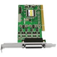 Tarjeta de Expansión Serial UOTEK PCI RS-485 de 4 Puertos, Alta Velocidad 300-921.6kbps DR44, Conversor Universal con Aislamiento RTS/CTS/XON/XOFF