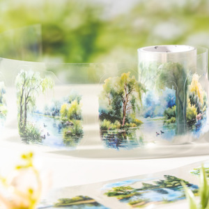 1 rotolo di nastro per animali domestici molla serie parco scenico paesaggistico supporto fai da te - Product Image 3