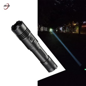 Lampe torche rechargeable personnalisée <span class=keywords><strong>El</strong></span> Feneri Lep haute puissance, lumière de poche, portée de 1300 m, faisceau laser blanc étroit, étanche, charge USB - Product Image 1