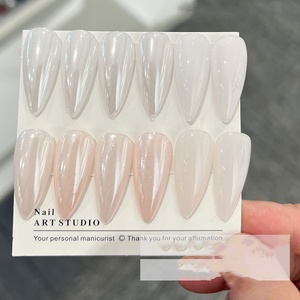 Cristal Placage Fée Aurora Poudre À <span class=keywords><strong>Ongles</strong></span> Clair De Lune Perle <span class=keywords><strong>Blanc</strong></span> Super Brillant Chrome Sirène Paillettes Poussière Nail Art Poudre - Product Image 3