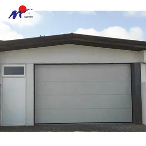 Fold Garage Gate Popular Pu Foam Security Galvanized Steel Single Garage Door For Home