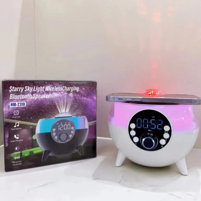 Groothandel Smart Speakers Blue Tooth Speaker Nachtlampjes Led Muziek Lamp Draadloos Opladen Speaker