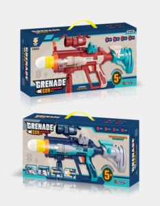 Mini Lanzacohetes Electrónico <span class=keywords><strong>de</strong></span> Juguete, Morteros <span class=keywords><strong>de</strong></span> Camuflaje con Cartuchos, Juego <span class=keywords><strong>de</strong></span> Simulación <span class=keywords><strong>de</strong></span> Disparos para Niños - Product Image 6