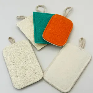 Scrubber Luffa massaggio naturale eco-friendly spazzole da bagno doccia corpo spugne per la pulizia