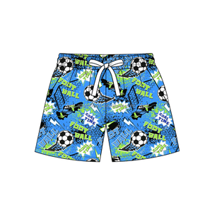 Shorts de sport pour garçons à séchage rapide avec logo personnalisé, tissu respirant en mesh, cordon de serrage, faible MOQ, livraison rapide, service OEM - Product Image 4