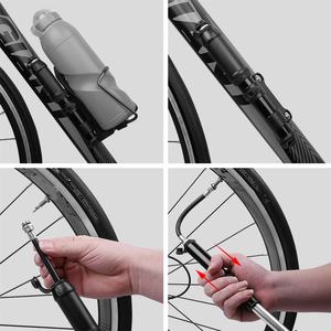 Pompe à vélo Portable haute pression avec tuyau Valve de vélo de route en alliage d'aluminium gonfleur de cyclisme - Product Image 3