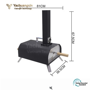 Portable Stainless Steel Outdoor Pizza Oven with Carrying Bag for Camping and <b>BBQ</b> Use All Seasons Vietnam - Product Image 5