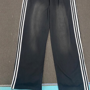 Men's Custom Embroidered French Terry Jogger <b>Pants</b> 100% Cotton Stripe Sweatpants Mid Waist Washable Eco-Friendly Quick Dry - Product Image 2