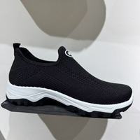 Sneakers Casual Sportive Slip-On in Tessuto Traspirante con Suola Spessa Ammortizzante, Leggere, Morbide, Antiscivolo e Anti-Odore