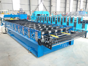 Nouvelle technologie Performance régulière 840 rouleau de tuile de feuille de panneau de toiture en métal formant la machine - Product Image 6