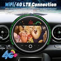 Navirider BMW Mini One Cooper R55 R56 Peaceman Clubman 2007-2010 Navigation GPS Carplay Linux 9 pouces QLED Android Auto 1 an