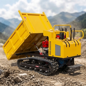 Minidumper Compacto de Orugas de Goma con Motor Diésel Kubota y Control Remoto para Silvicultura, Extracción Forestal y Terrenos Pantanosos - Product Image 1