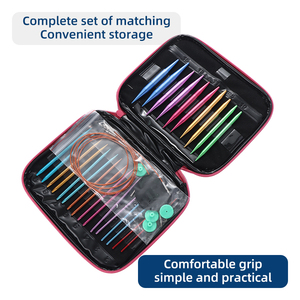 ชุดเข็มถักวงกลมสแตนเลส JP สำหรับถักด้วยมือไหมพรมเข็มถักแบบวงกลม - Product Image 2