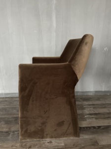 Sillón de Comedor Moderno de Estilo Italiano, Madera Sólida, Tapicería de Tela, Contrachapado, para Hogar, Oficina, Hotel, Sillón Artiss - Product Image 6