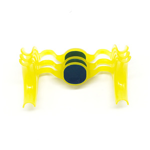 Dental M-type mouth opener, disposable with mirror, bow-shaped tongue <b>stopper</b>, mouth flapper, oral support, mouth widening - Product Image 2
