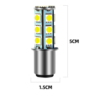 Ampoules Led 18SMD pour <span class=keywords><strong>feux</strong></span> <span class=keywords><strong>de</strong></span> circulation 6500K BA15S 1157 5050, clignotants DRL pour motos, <span class=keywords><strong>feux</strong></span> <span class=keywords><strong>de</strong></span> stop arrière <span class=keywords><strong>de</strong></span> stationnement - Product Image 3