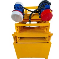 Machine de criblage vibrante portable avec moteur et boîte de vitesses pour le criblage mobile du sable et des pierres 220V/380V/480V